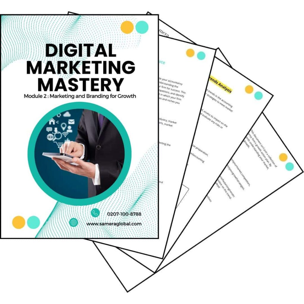 Digital Marketing for Accountants workbook